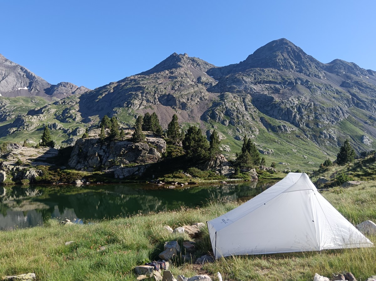 Bivouac sur la HRP dans les Pyrénées