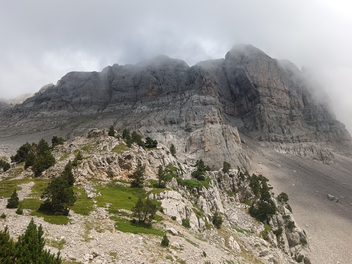 Vue sur la Table des trois rois, Pyrénées