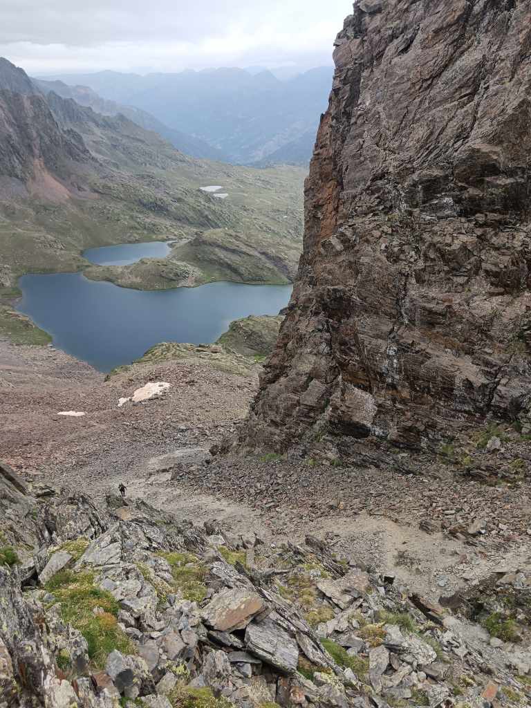 Le dernier passage un peu raide du col