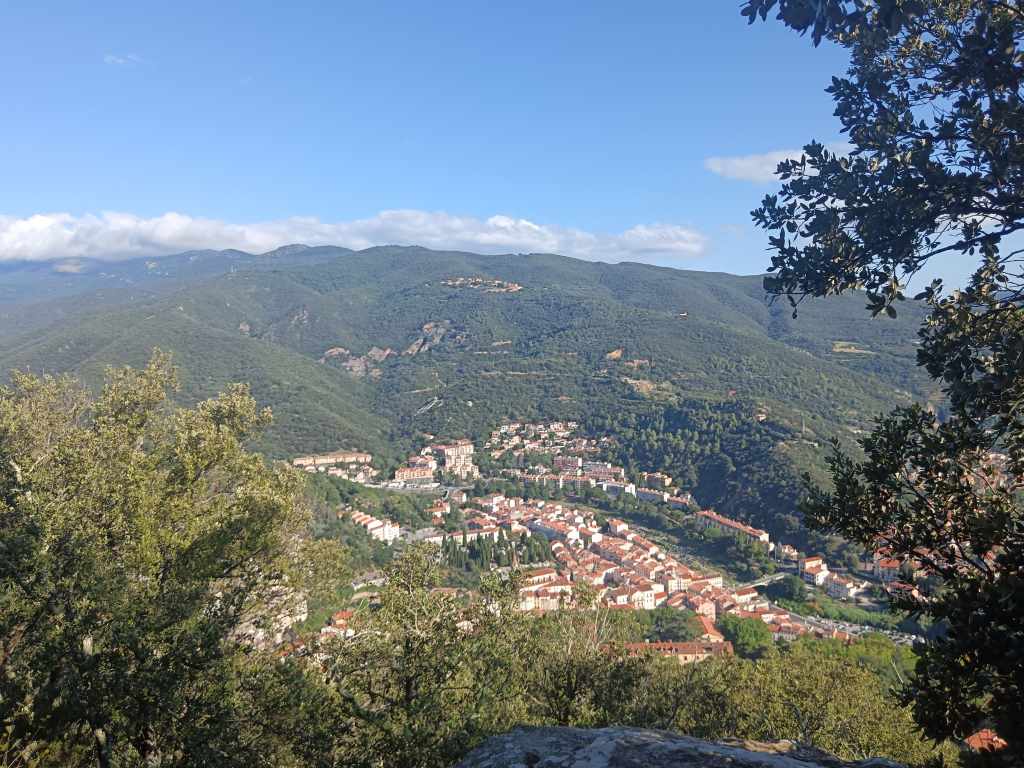 Vue sur Amélie-les-Bains