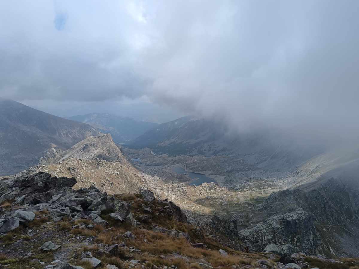 L'orage arrive, Mercantour