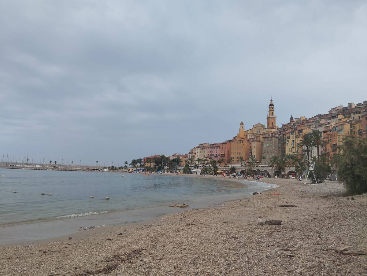 Arrivée à Menton